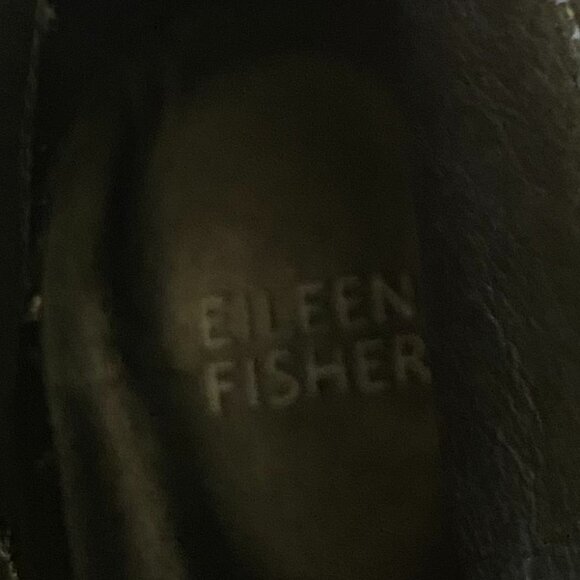 Eileen Fisher Vero Cuoici Black‎ Suede Ankle Boots Size 9.5 - Picture 3 of 7